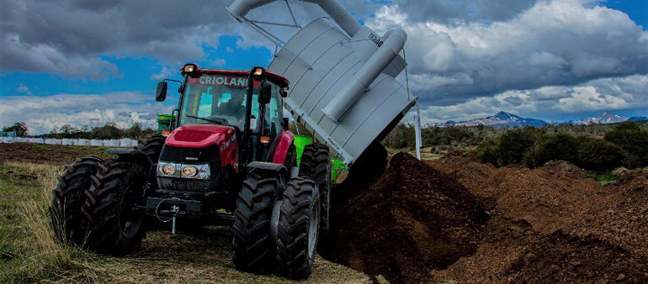 Un tractor Case IH proporciona fuerza y resistencia en el sur argentino